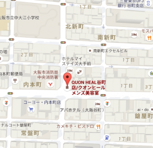 FireShot Capture 3 - QUON HEAL谷町店_クオンヒール メンズ美容室 - Google マッ_ - https___www.google.co.jp_maps_place